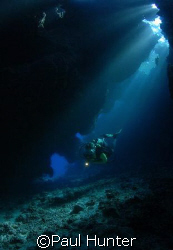 Awesome dives in St Johns caves by Paul Hunter 